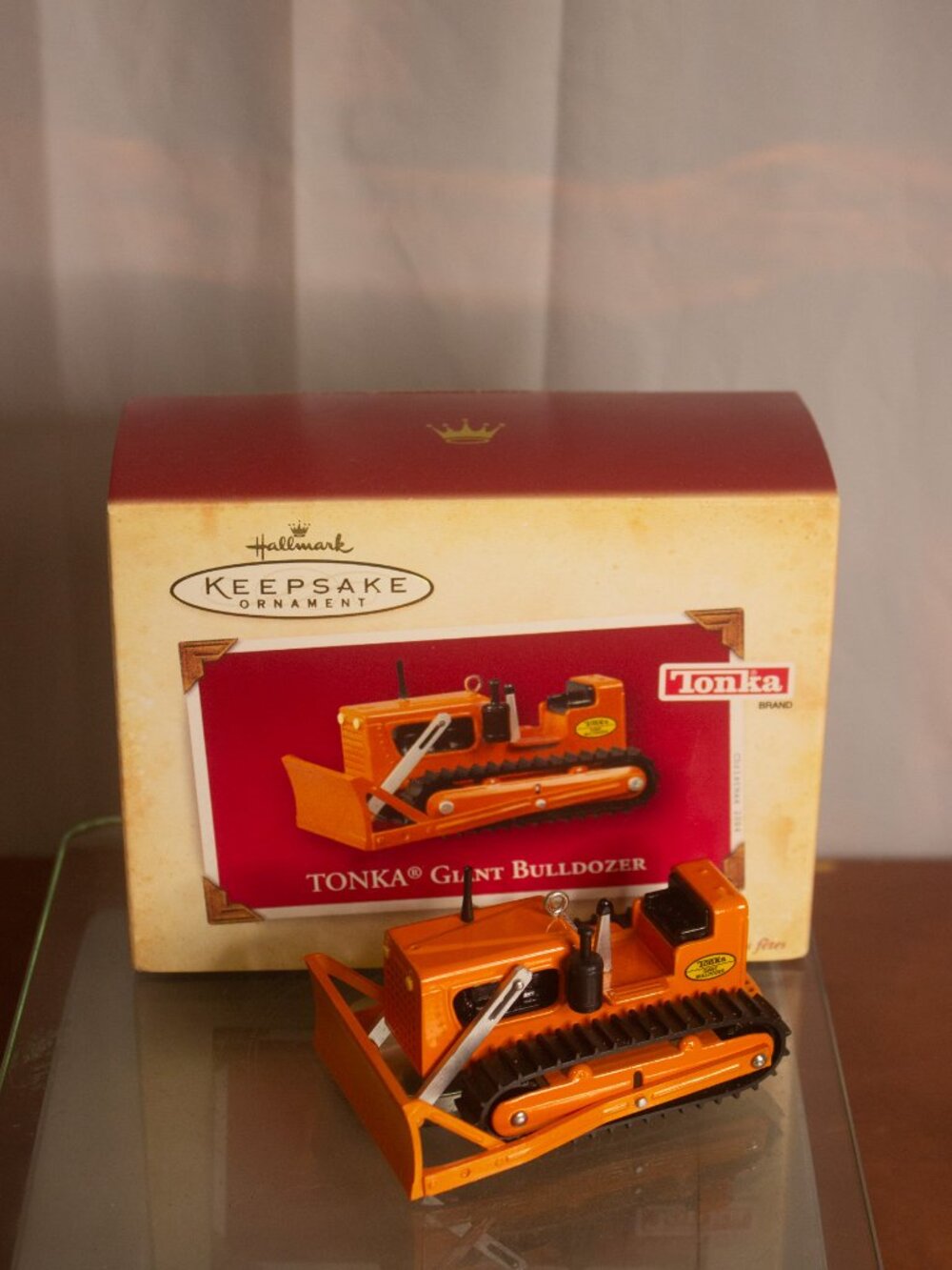 Hallmark Vintage 2004 Keepsake Ornament Tonka Giant Bulldozer